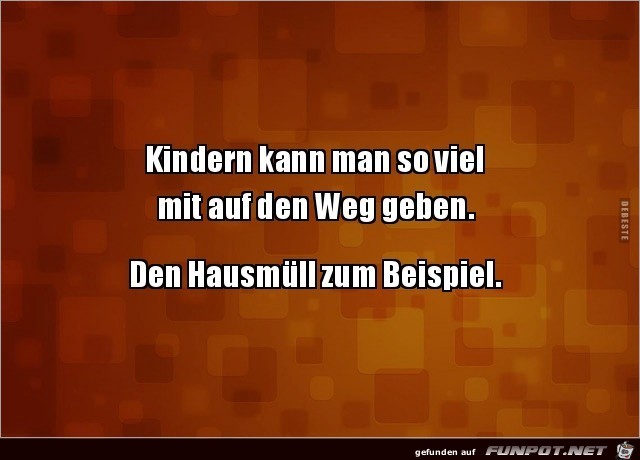 Kindern was mit auf den Weg geben Kindern was mit auf den Weg geben