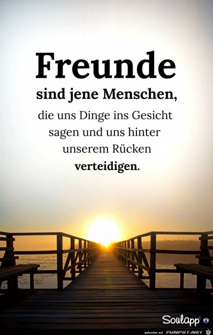 freunde sind jene Menschen