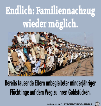 Familiennachzug wieder moeglich