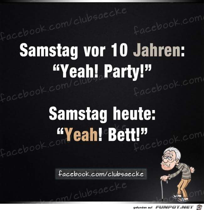 Samstag vor 10 Jahren