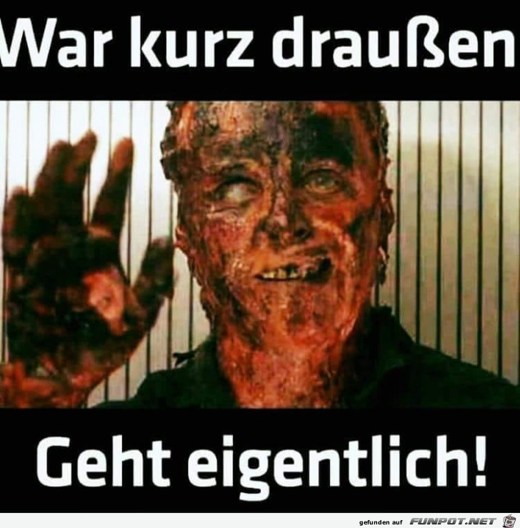 Kurz draußen Kurz draußen