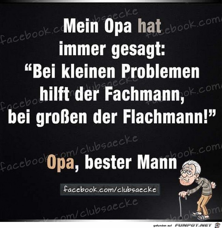 Bester Mann - Opa