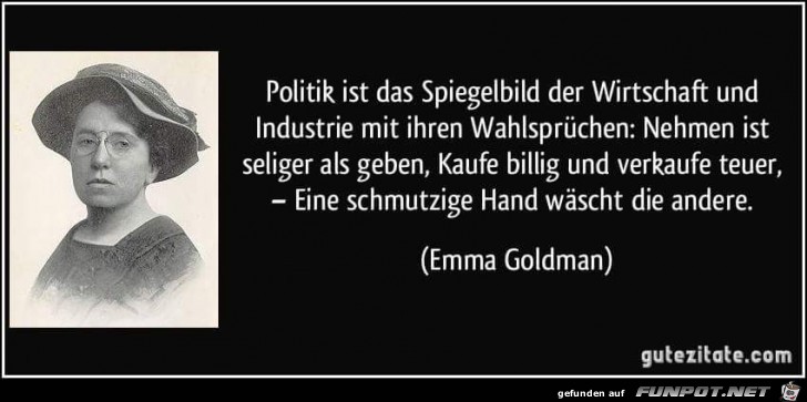 Politik ist das Spiegelbild Politik ist das Spiegelbild