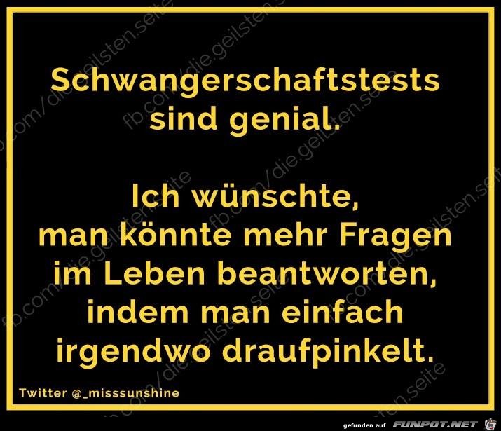 Schwangerschaftstests Schwangerschaftstests