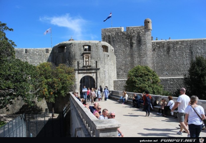 Dubrovnik Haupttor Dubrovnik Haupttor