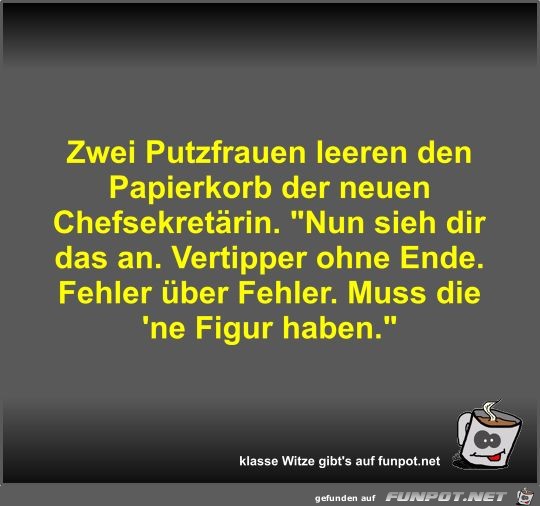 Zwei Putzfrauen leeren den Papierkorb der neuen... Zwei Putzfrauen leeren den Papierkorb der neuen...