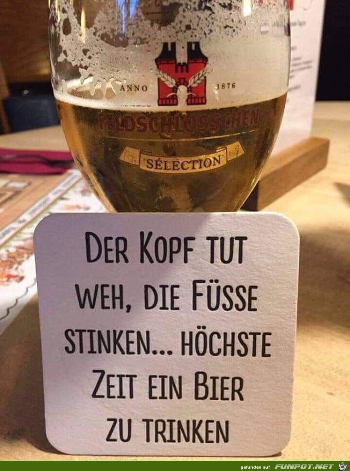 Der Kopf tut weh...