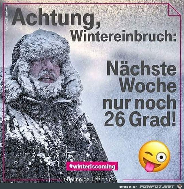 Wetterumschwung