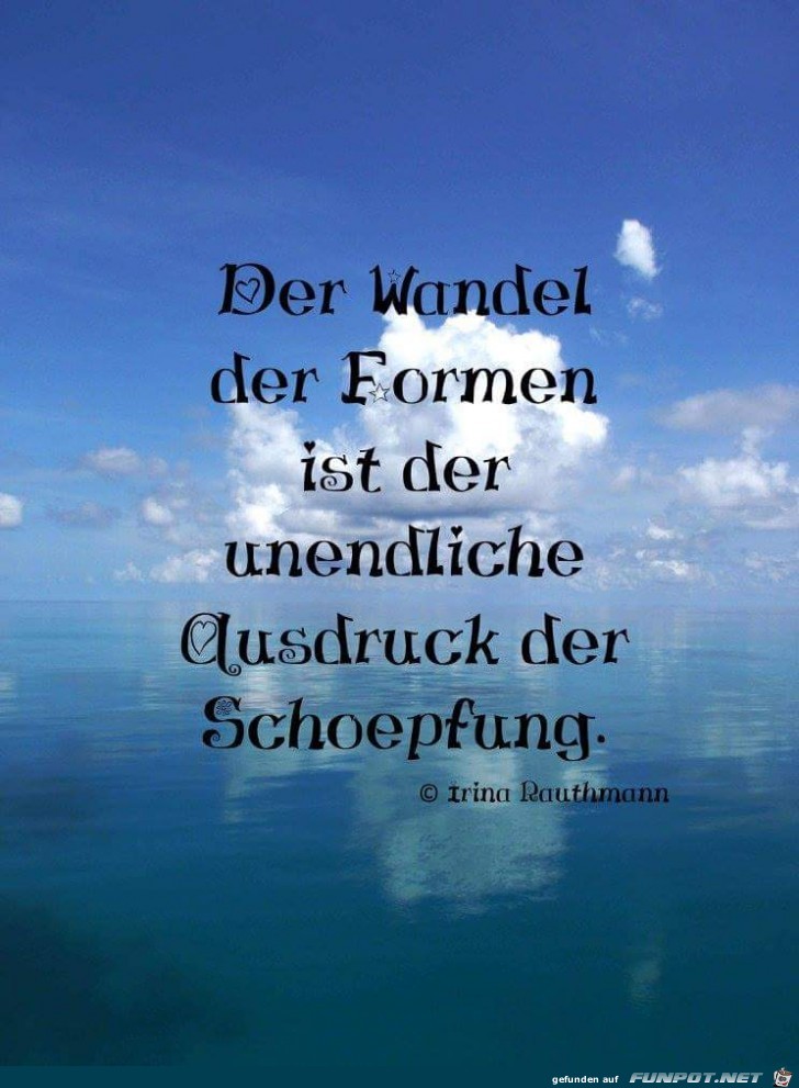 der Wandel der Formen der Wandel der Formen