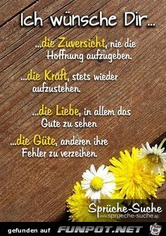 ich wuensche dir die Zuversicht ich wuensche dir die Zuversicht