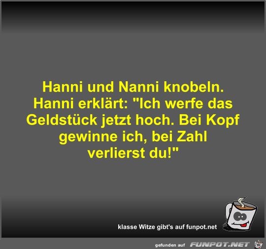 Hanni und Nanni knobeln Hanni und Nanni knobeln