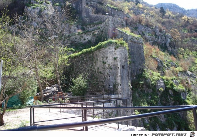 Kotor Festung Kotor Festung