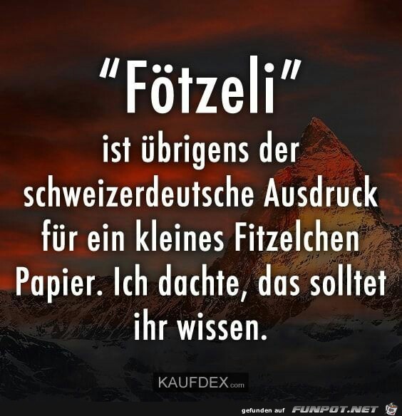 Fitzelchen Papier