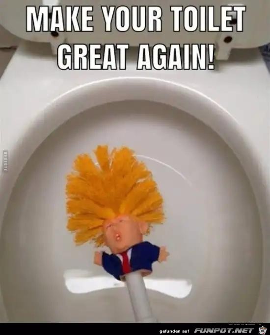 Make your Toilet great again