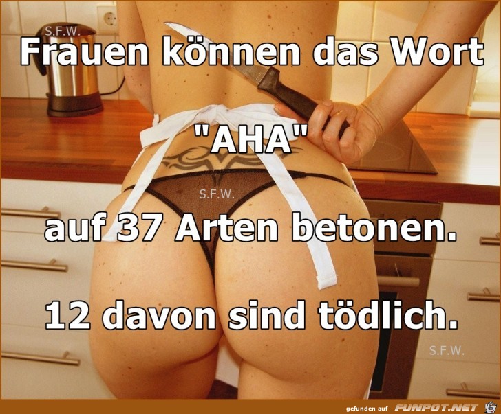 Frauen koennen das Wort