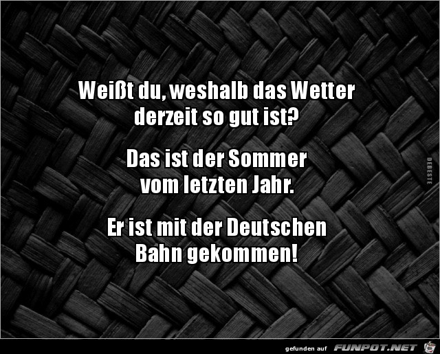 der Sommer vom letzten Jahr... der Sommer vom letzten Jahr...
