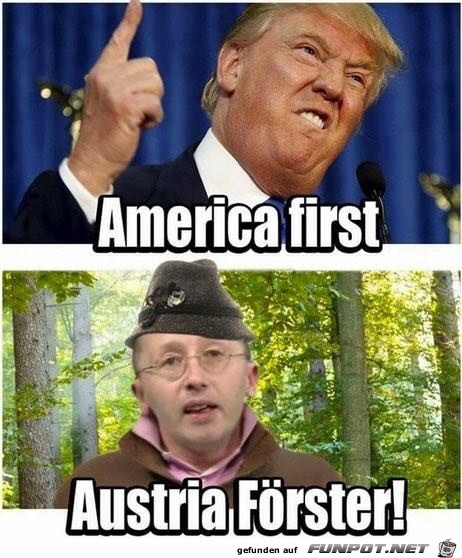 America first America first