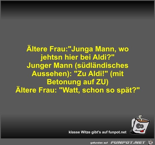 ltere Frau