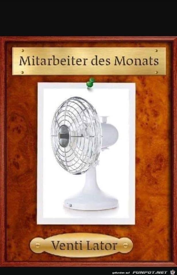 Mitarbeiter des Monats Mitarbeiter des Monats