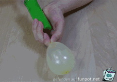 Nachtisch mit Ballons Nachtisch mit Ballons