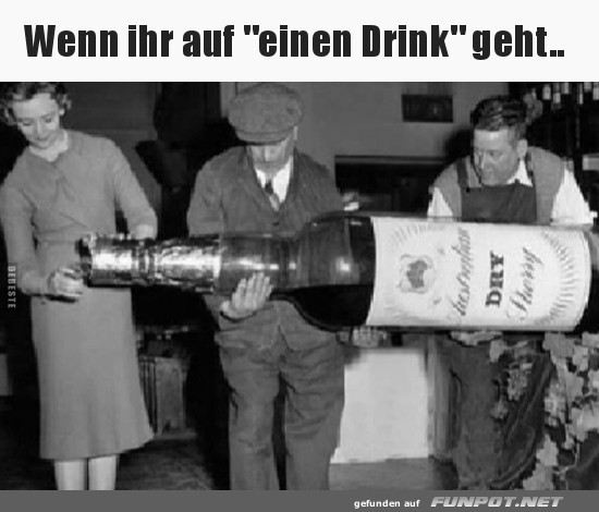 Nur ein Drink