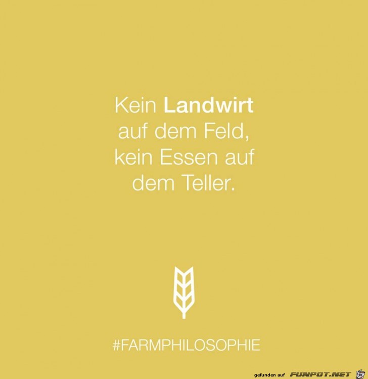 So ist es beim Landwirt So ist es beim Landwirt
