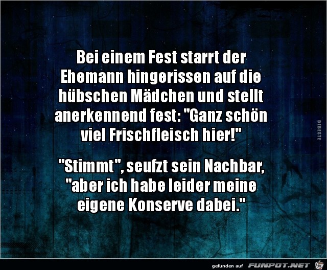 bei einem Fest........