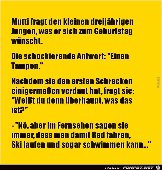 Geburtstags-Wunsch......