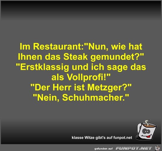 Im Restaurant Im Restaurant