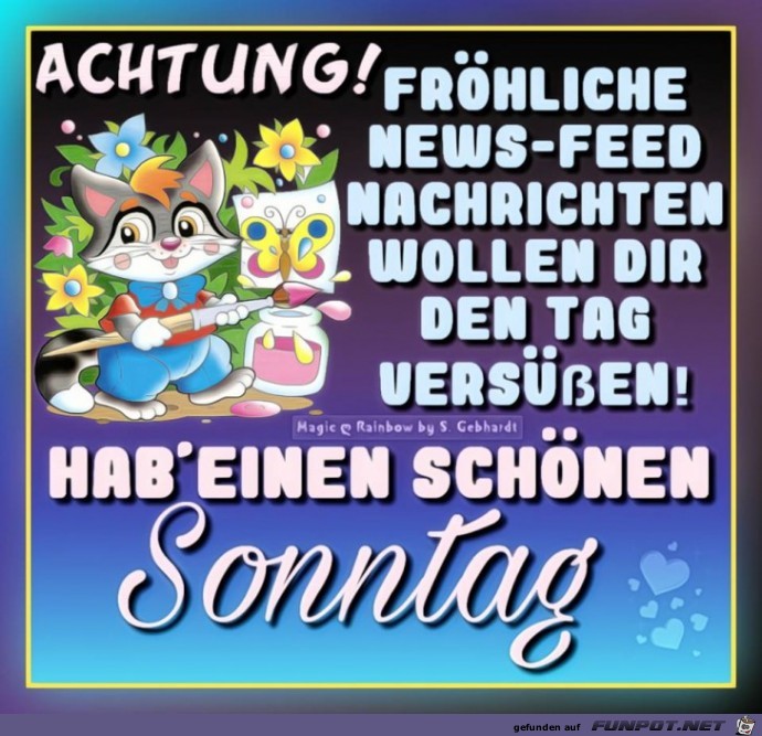 Hab einen schoenen Sonntag Hab einen schoenen Sonntag