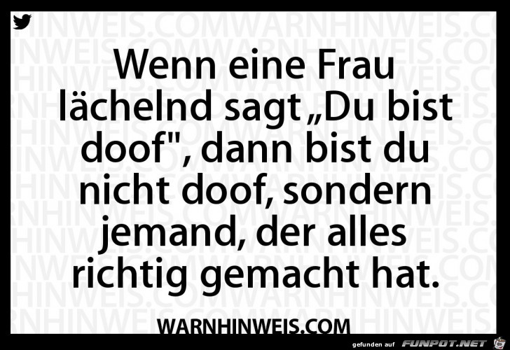 Du bist doof Du bist doof
