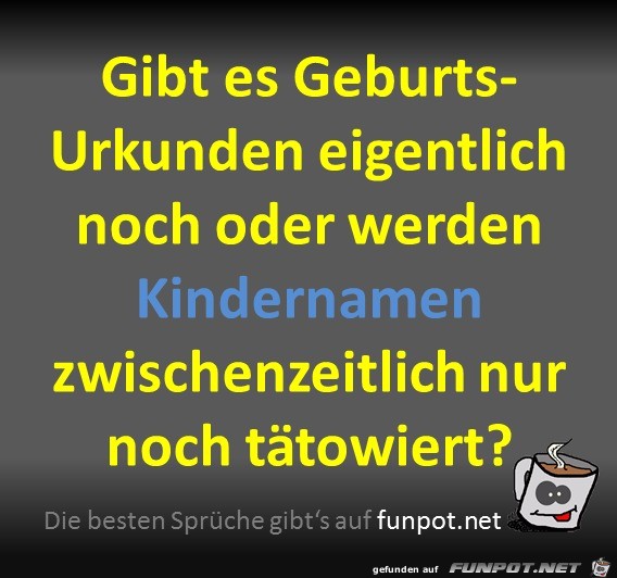 Geburtsurkunde Geburtsurkunde