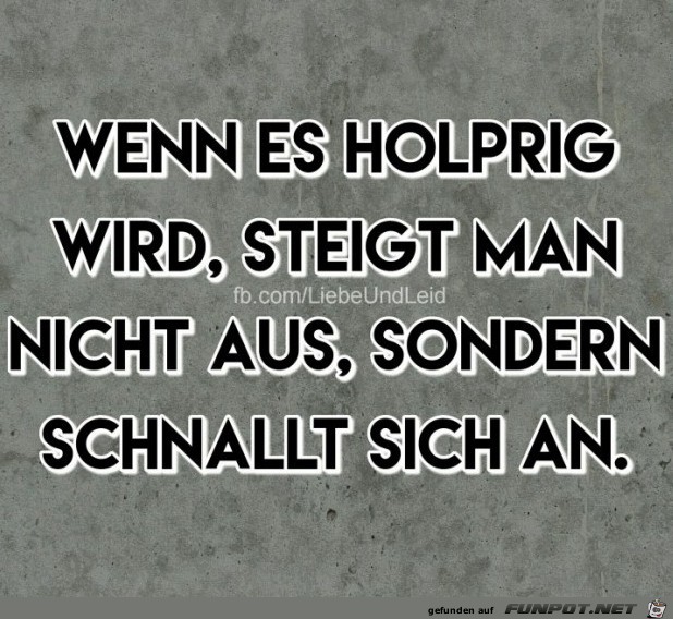 Anschnallen Anschnallen