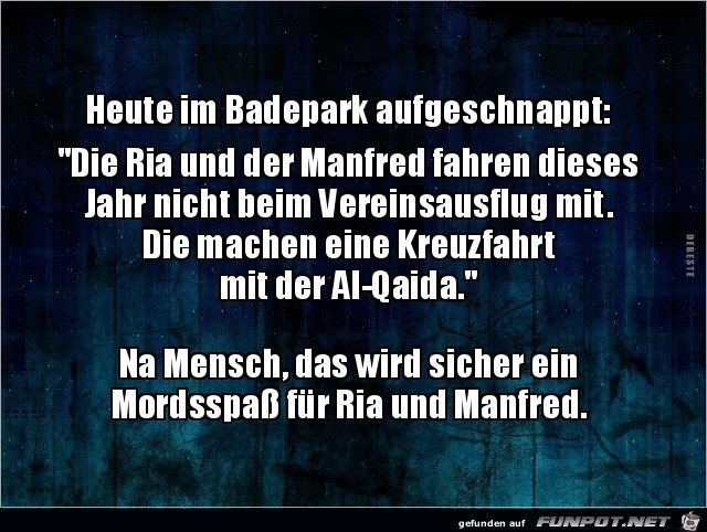 heute im Badepark......