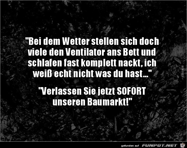 Baumarkt.... Baumarkt....