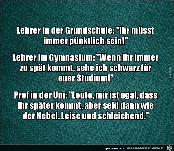 So ändern sich die Ansagen So ändern sich die Ansagen