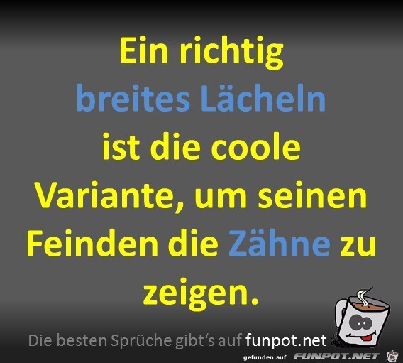 Lächeln Lächeln
