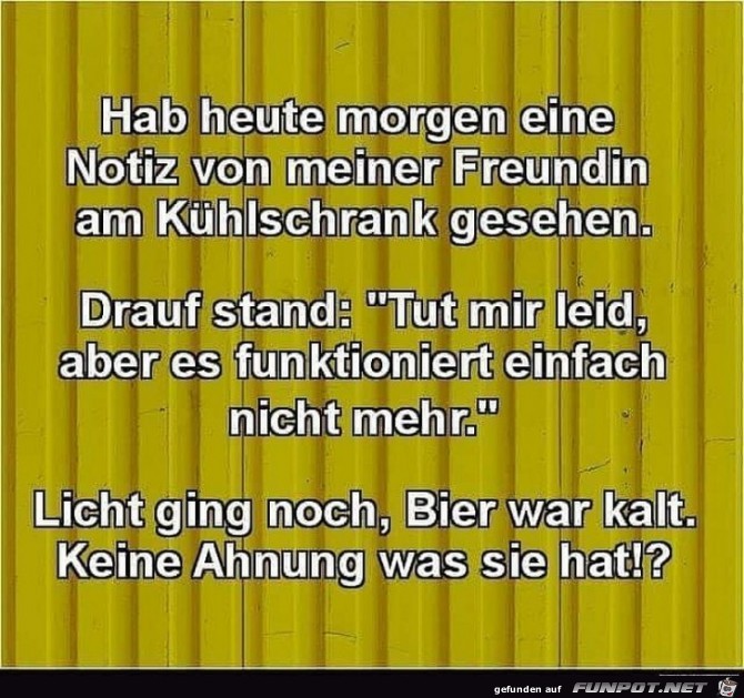 Wo ist das Problem? Wo ist das Problem?