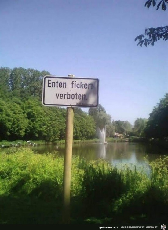 Schild geändert Schild geändert