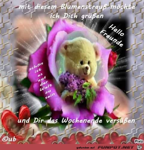 Mit diesen Blumenstrauss Mit diesen Blumenstrauss