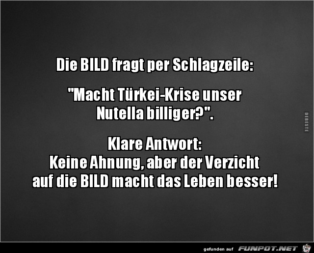 Gute Antwort