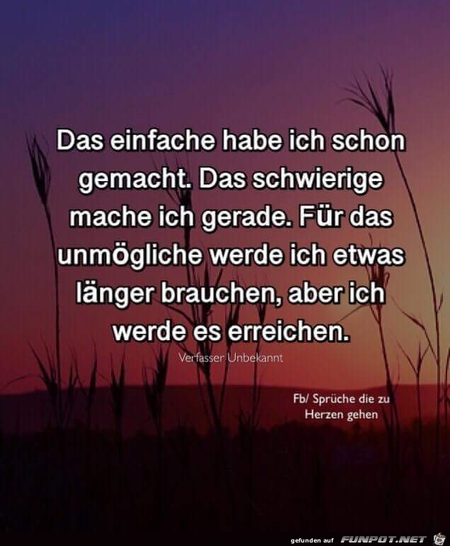 das einfache das einfache