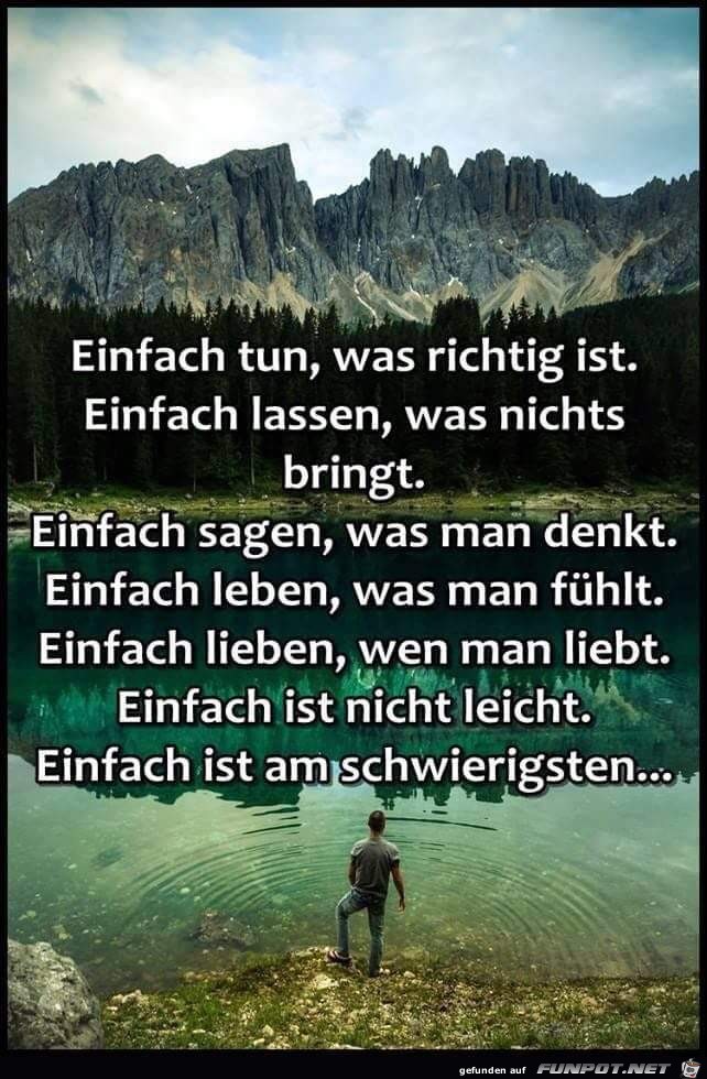 einfach tun einfach tun