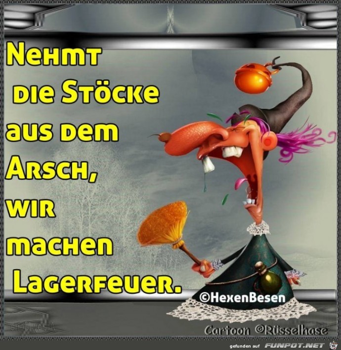 Nehmt die Stoecke