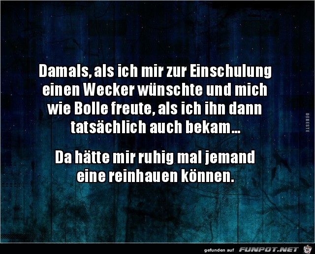 Der Wecker