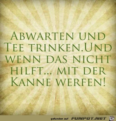 abwarten abwarten