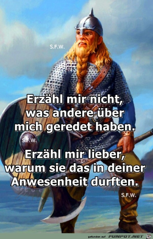 Erzaehl mir nicht Erzaehl mir nicht