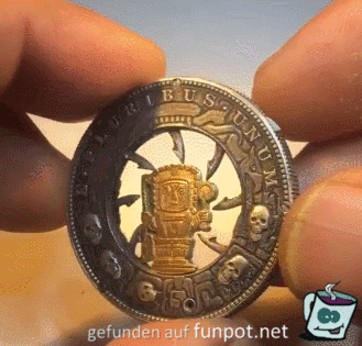 Geheime 1-Dollar Münze Geheime 1-Dollar Münze