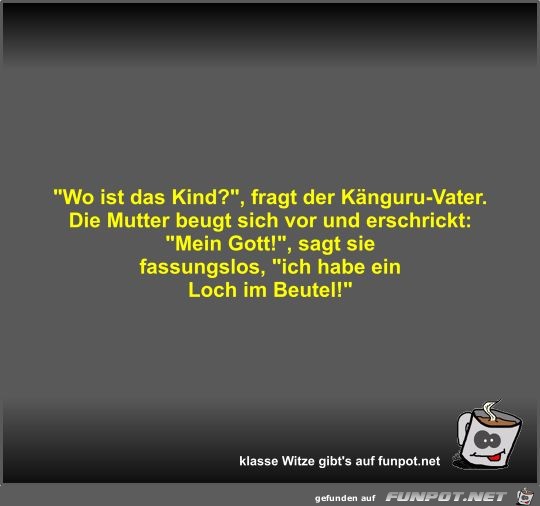 Wo ist das Kind? Wo ist das Kind?