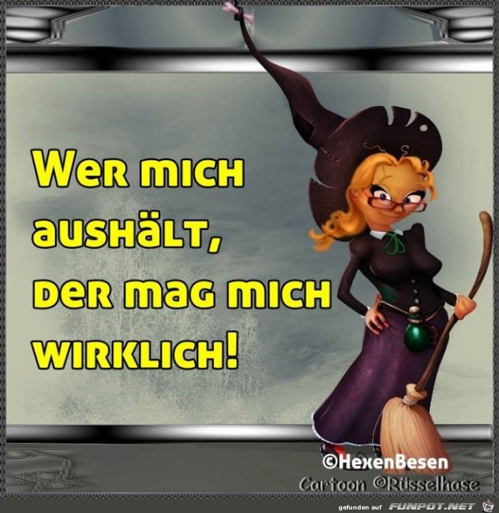 Wer mich aushaelt Wer mich aushaelt